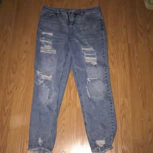 vintage wash wild fable mom jeans.